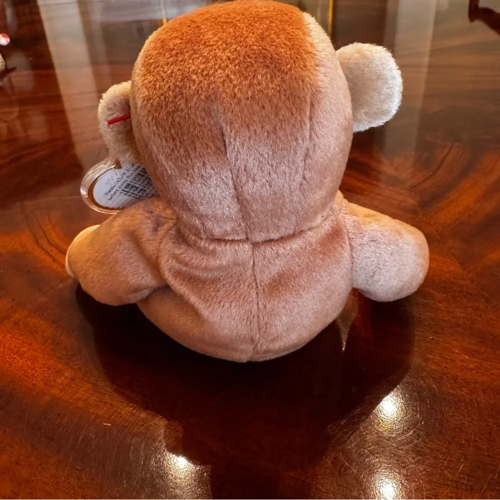 Vintage Ty Beanie Baby Bongo Monkey PE Pellets 5th Gen Tags